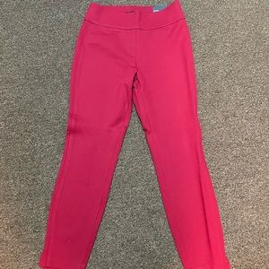 NWT Express Red Pull-on Pants